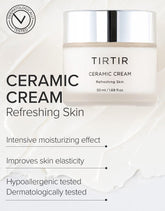 TIRTIR Ceramic Cream  50ml / 1.69 fl. oz. (EXP : 04/23/2026)